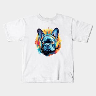 French Bulldog Animal World Pet Dog Loving Fun Kids T-Shirt